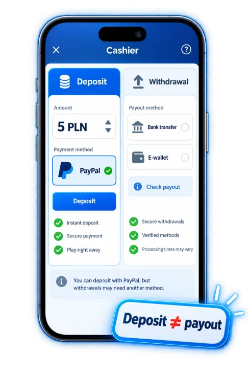 Article paypal deposit vs payout